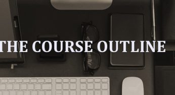 The Web Design course requirements and outline